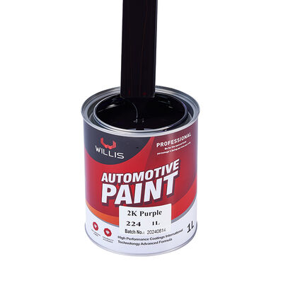 2K Lila Automobilbeschichtung Farbe Zweikomponenten Acryl Basislack Decklack Autolackierung Lackierung Reparatur Farbe Fix