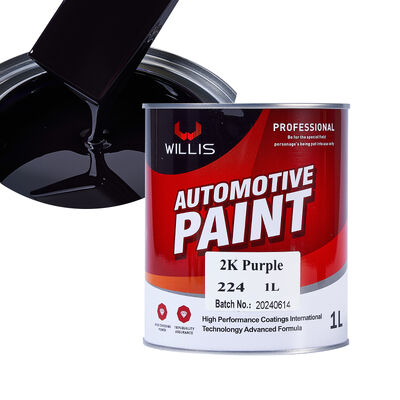 2K Lila Automobilbeschichtung Farbe Zweikomponenten Acryl Basislack Decklack Autolackierung Lackierung Reparatur Farbe Fix