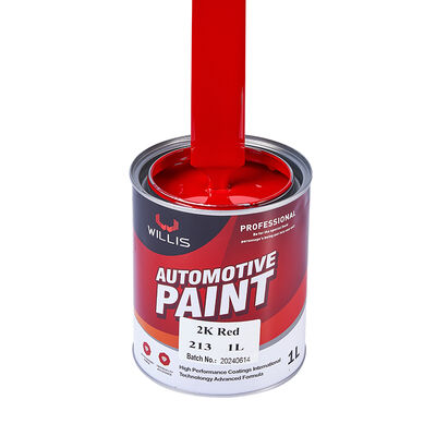 Rote Reparatur Acrylbasisfarbe Oberflächenfarbe Sprühen Automotive Reparaturfarbe