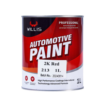 Rote Reparatur Acrylbasisfarbe Oberflächenfarbe Sprühen Automotive Reparaturfarbe