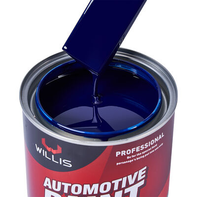 2K Acryl Autolack Rotlichblau Automobil Metallic Farbe Gut für Autoreparatur & Mehrere Farben Verfügbar