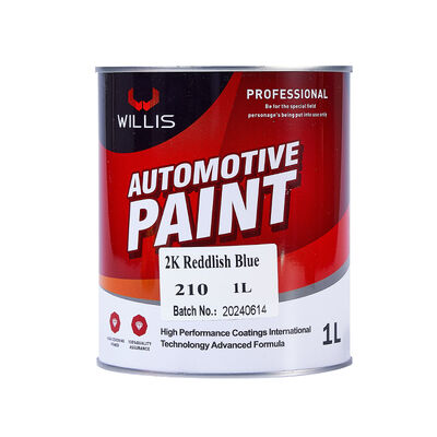 2K Acryl Autolack Rotlichblau Automobil Metallic Farbe Gut für Autoreparatur & Mehrere Farben Verfügbar