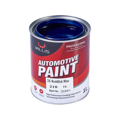 2K Acryl Autolack Rotlichblau Automobil Metallic Farbe Gut für Autoreparatur & Mehrere Farben Verfügbar