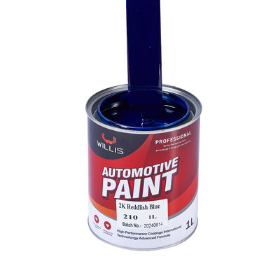 2K Acryl Autolack Rotlichblau Automobil Metallic Farbe Gut für Autoreparatur & Mehrere Farben Verfügbar
