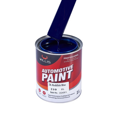 2K Acryl Autolack Rotlichblau Automobil Metallic Farbe Gut für Autoreparatur & Mehrere Farben Verfügbar