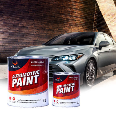 Willis Auto Repair Flüssigbeschichtung 1K Basislack Extra Weinrot Acrylharz Autolack Sprühanwendung Automobillack