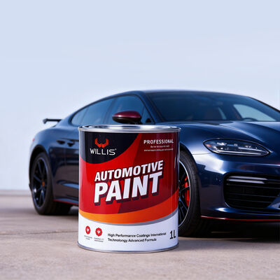 Willis 1K Blue Car Paint Guangdong Automotive Standard Basecoat Flüssigkeitsbeschichtung Spray Anwendung