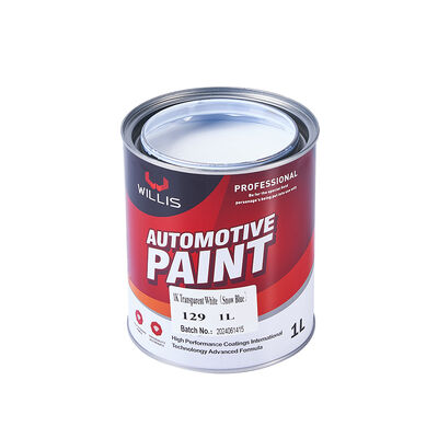 1K Transparente weiße Fahrzeugreparatur Flüssigkeitsbeschichtung Hochleistungs-Umweltfreundliche Acrylharz-Auto-Kunststoffbeschichtung MSDS