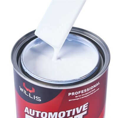 1K Car Transparent White Spray Paint One-component Acrylic Resin Liquid Car Repair Paint