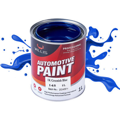 Autolack 1K grünlich-blau Autolack Unifarbe 1K Basislack mit Acrylharzbeschichtung Autoreparaturlack