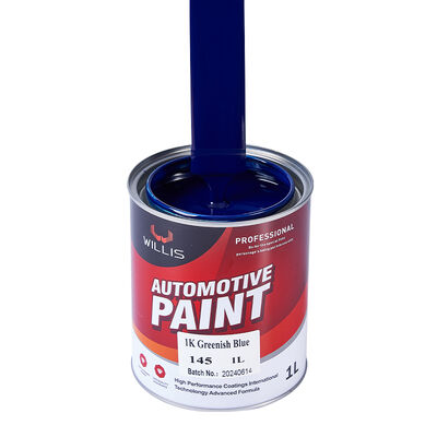 Autolack 1K grünlich-blau Autolack Unifarbe 1K Basislack mit Acrylharzbeschichtung Autoreparaturlack