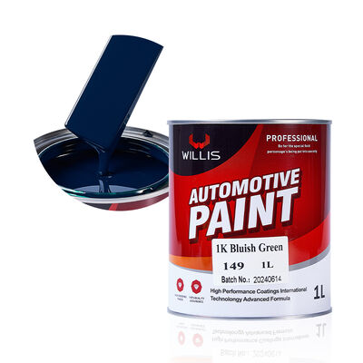Fabrik-direkte 1K Grün Ultra-niedrige Preise Ein-Komponenten-Acryl-Harz Flüssiges Auto-Reparaturfarbe Beschichtung & Farbe
