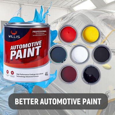 1K Massivfarbe Rot Auto Spray Farbe Einkomponente Acrylharz Flüssigbeschichtung Made in China Dünner enthalten