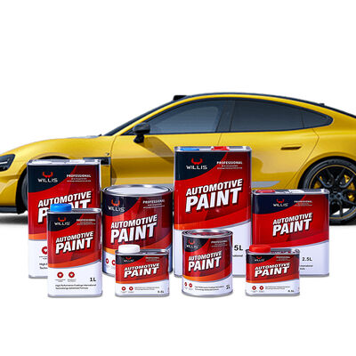 Factory Supplies Auto Coating Automotive Clear Coat Spray Paint Hot Selling 2K/1K Color Paint & Body Filler Thinner
