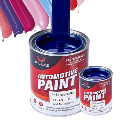 Heiß verkaufender 1K blauer Automobilreparaturlack Einkomponenten-Acrylharz-Primer mit niedrigem Preis und hoher Leistung, Verdünner, Klarlack