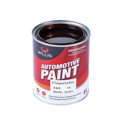 Warm verkaufte 1K Acrylharz-Autofarbe Billiges Eisen Braun Metallton Spray Anwendung Autoreparatur Farbe Ausdünner Lack