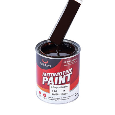Warm verkaufte 1K Acrylharz-Autofarbe Billiges Eisen Braun Metallton Spray Anwendung Autoreparatur Farbe Ausdünner Lack