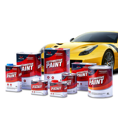 Fortschrittliche 1K Acryl-Masterbatch-Autoreparaturlack mit Primer, Glanz & Matt, Produktbeschichtung & Lack