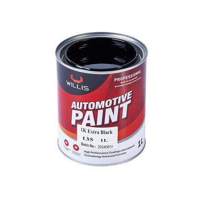 Fortschrittlicher 1K Spezial-Schwarz-Autoreparaturlack mit super starker Deckkraft, Karosserielack auf Acrylharzbasis