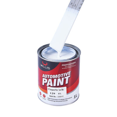 Hochwertige transparente weiße 1K Acrylharz Automotive Reparaturfarbe Flüssigkeitsbeschichtung für Auto von der Automotive Farbenfabrik