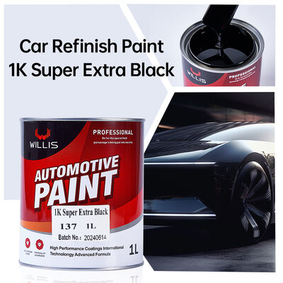 Super Extra Schwarz 1K Autolack-Schutzbeschichtung Hochleistungs-Farbfinish für Sprühanwendung