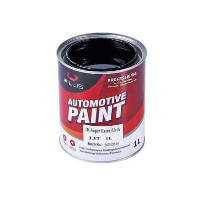 Super Extra Schwarz 1K Autolack-Schutzbeschichtung Hochleistungs-Farbfinish für Sprühanwendung