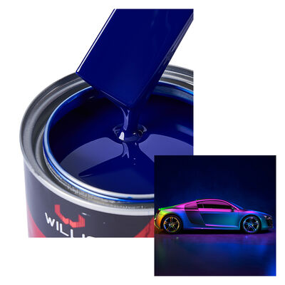 1K Ultramarinblau Autolack Sprühdose Ein-Komponenten-Acrylharz Flüssiger Autoreparaturlack Unifarbe Schiffslinie Hergestellt in China