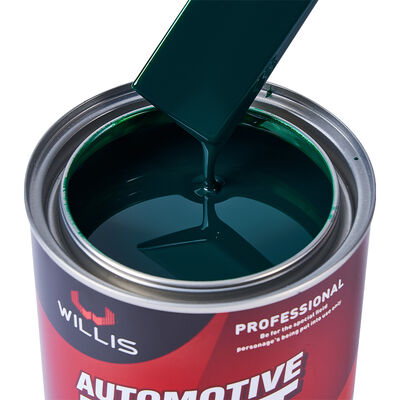 1K Goldgrüne Autosprayfarbe Einkomponente Akrylharz Flüssig Automotive Veredelung Farbe Feste Farbe 1K Farbe Farbe China