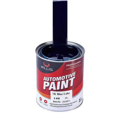 1K Acrylharz-Flüssigfarbe für Auto-Refinish Festblaue See Ein-Komponenten-Autofarbe Hergestellt in China