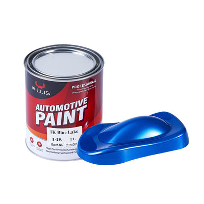 1K Acrylharz-Flüssigfarbe für Auto-Refinish Festblaue See Ein-Komponenten-Autofarbe Hergestellt in China