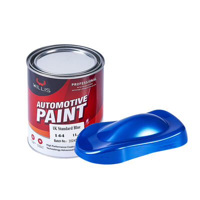 Willis 1K Blue Car Paint From China Automotive Standard Basecoat with Acrylic Resin Coating