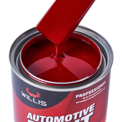 Hochleistungs 1K Vollsolide Basislack Autolack Fabrik Auto Farbe mit Acryl Metallic Tönen für Autoreparatur