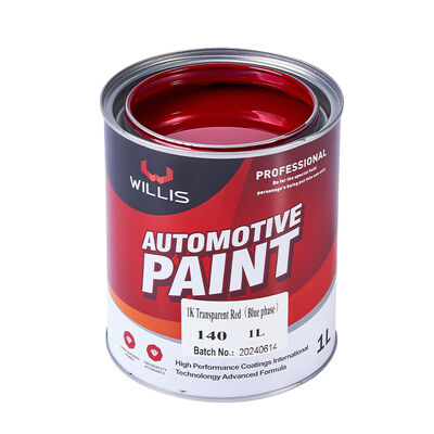 Hochleistungs 1K Vollsolide Basislack Autolack Fabrik Auto Farbe mit Acryl Metallic Tönen für Autoreparatur