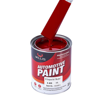 Hochleistungs 1K Vollsolide Basislack Autolack Fabrik Auto Farbe mit Acryl Metallic Tönen für Autoreparatur