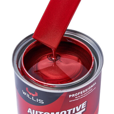 Factory Supplied 1K Silver Strong Metallic Feel Spray-On Acrylic Resin Liquid Car Paint