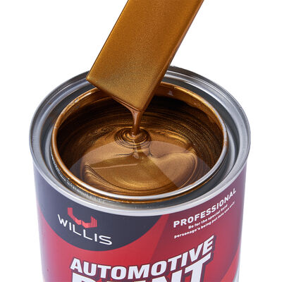 Factory Supplied 1K Silver Strong Metallic Feel Spray-On Acrylic Resin Liquid Car Paint