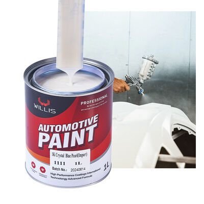 Blue Pearl Liquid Acrylic Resin Car Paint Protective Clear Coat for Plastic Coating Car Repair Spray Application Factory