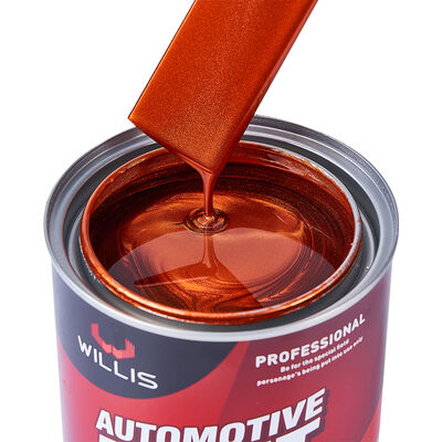 Factory Supply OEM WILLIS 1K Pearl Paint Liquid Coating Acrylic Resin Automotive Car Refinishing Spray