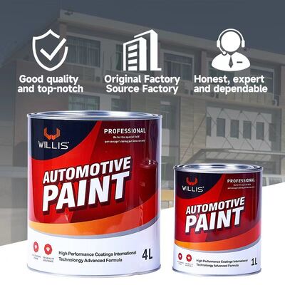 Anpassbare, hochglänzende, schnell trocknende 2K-Einfarbenlackierung für die Fahrzeuglackierung und Ausbesserung