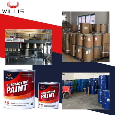 Anpassbare, hochglänzende, schnell trocknende 2K-Einfarbenlackierung für die Fahrzeuglackierung und Ausbesserung