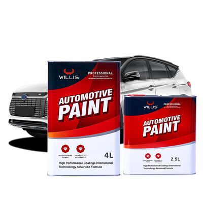 Willis Brands Glanzklares Lack Acrylharz Leichte Sprühung Flüssiges Autolack Beschichtung für Autobearbeitung