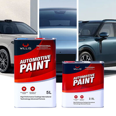Willis Brands Glanzklares Lack Acrylharz Leichte Sprühung Flüssiges Autolack Beschichtung für Autobearbeitung