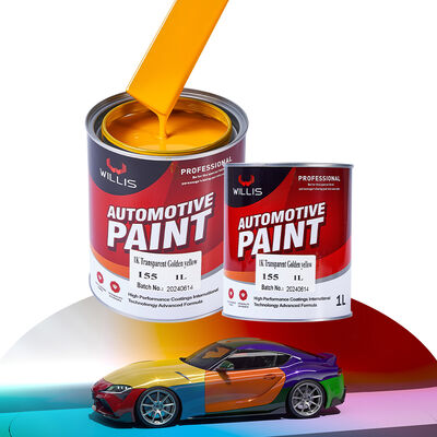 Hew Verkäufe Automotive Color Master Paint Serie Beschichtung Farbe Produkt Matte schwarze Farbe