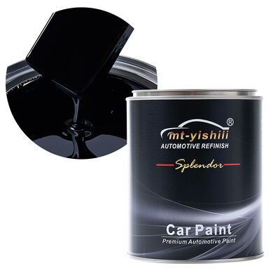 Extra Black Auto Paint | 1K Acrylic Resin Car Coating for Professional Refinish | Spray Paint with Solvent | Factory Price
