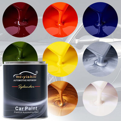 Factory Supplied Car Paint, Extra Coarse Silver Metallic Coating for Automotive Plastic Parts, Clear Coat/Thinner/Hardener