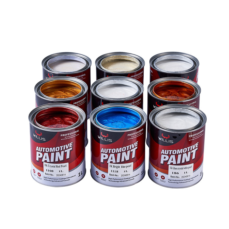 1K Perlenweiße Autofarbe Automotive Farbe Flüssigkeitsbeschichtung Mehrere Farben Einfach anzuwenden OEM/ODM-Dienstleistungen,Auto Sprayfarbe