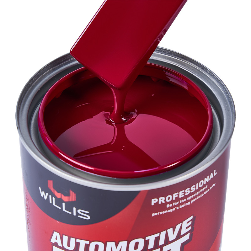 Schnelle Trocknung Fester Weiß 1K Basis Auto Veredelung Farbe Metallische Blaue Autofarbe Spray Primer Metallische Autofarbe