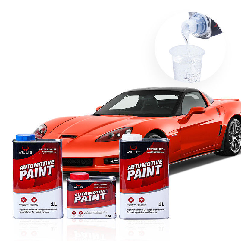 Auto-Refinish Automotive Clear Coat Farbe Anpassbar Matte Oberfläche mit glänzender Oberfläche und transparenten Aussehen