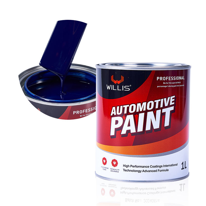 Hochwertige 2K Acryl-Autofarbe Reddlish Blau Automotive Metallfarbe guter Preis Sprühfarbe