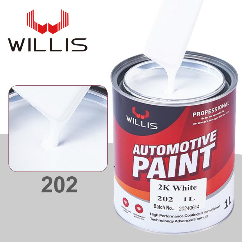 WILLIS 202 OEM 2K Acrylharz Autolack-Mehrfarbige Optionen Sprühanwendung Inklusive Verdünner